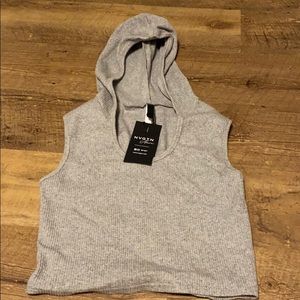 NVGTN hooded crop tank